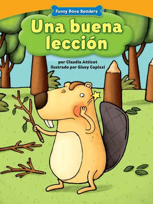 cover image of Una buena lección